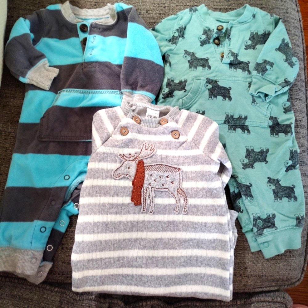 3 Adorable Rompers